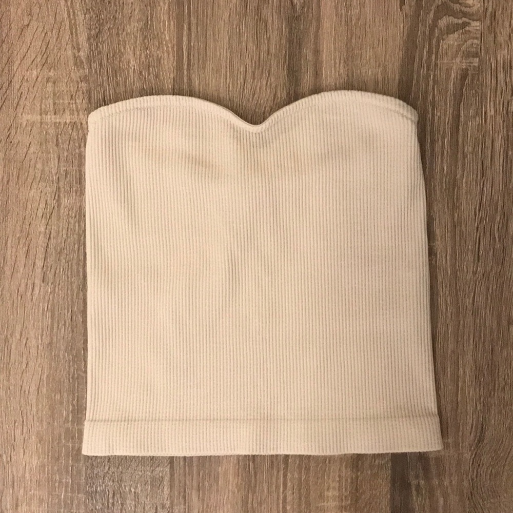 NWT! Dynamite Cream Tube Top